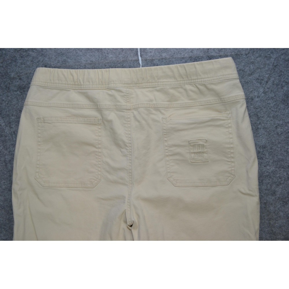 Topo Designs Pants Mens XL Beige Jogger Elastic Waist Drawstring Organic Cotton - Picture 7 of 16